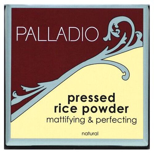 Palladio Poudre De Riz Pressé, Rpp02 Naturel, 7,25 G 