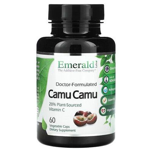 Emerald Laboratories Camu-Camu, 60 Capsules Végétales 