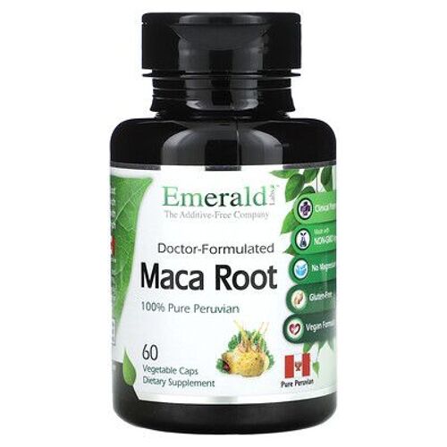Emerald Laboratories Racine De Maca, 60 Capsules Végétales 