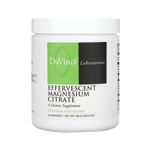 Davinci Laboratories Of Vermont Citrate De Magnésium Effervescent, 516 G 