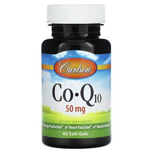 Carlson Coq10, 50 Mg, 60 Capsules Molles 