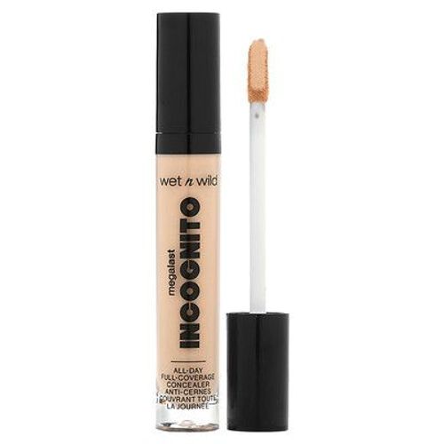 Wet N Wild Megalast Incognito, Correcteur Couvrant Toute La Journée, Miel Clair, 5,5 Ml 