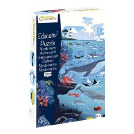 Puzzle Éducatif 100 Pièces Monde Sous-Marin