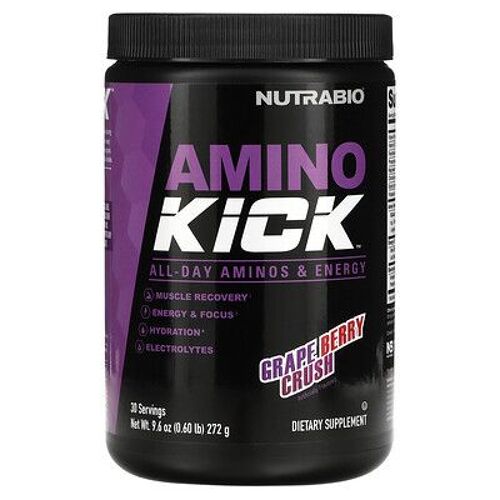 Nutrabio Amino Kick, Raisins Secs, 272 G 