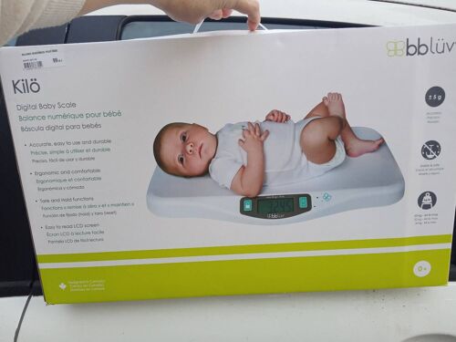 Pèse-Bébé Bbluv Kilo Balance Numérique Bébés Animaux