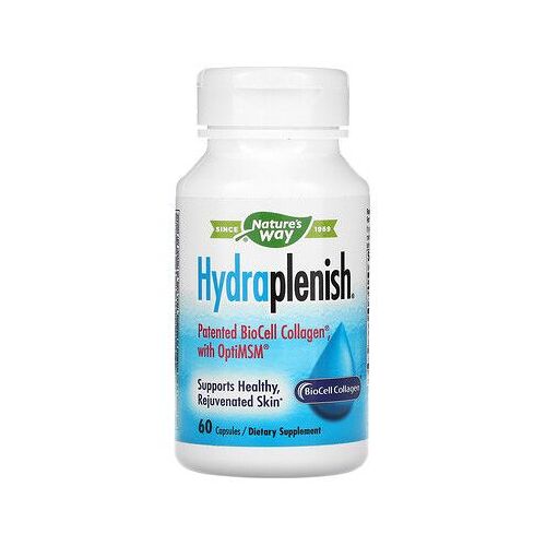 Nature's Way Collagène Biocell Hydraplenish Breveté Avec Msm, 60 Capsules 