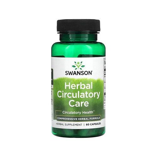 Swanson Soin Circulatoire À Base De Plantes, 60 Capsules 