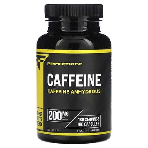 Primaforce Caféine, 200 Mg, 180 Capsules 