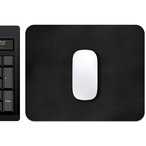 iMoshion Tapis de souris Tapis de souris en similicuir 21x26 cm Noir