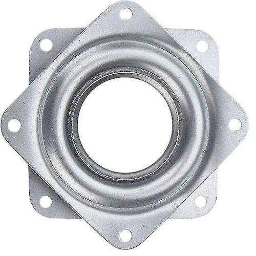 Platine Tournante Plaque Pivotante Plate-Forme Rotative 360 Degrés Carré Rotatif Avec Roulements À Billes En Acier Pour Armoire De Cuisine Comptoir Garde-Manger (4 Pouces)