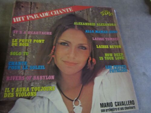 33 Tours Hit Parade Chante Cavarello Allo Maman Bobo : Laisse Tomber : Laisse Beton : Solo Tu : Rivers Babylon ...