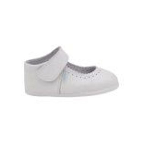 Angelitos 541 Merceditas Respectueux Cuir Verni Blanc