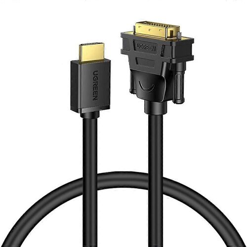Type A UGREEN 1m HDMI vers DVI mâle à mâle Câble adaptateur pour Raspberry Pi Roku Xbox One PS4 PS3