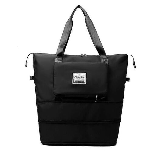 HT-237 Folding Design Oxford Tissu Sac à main Gym Tote Bag Voyage Week-end Sac à main