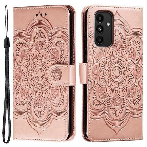 Coque de téléphone pour Samsung Galaxy A34 5G Stand Anti-drop Cover Portefeuille en cuir PU imprimé