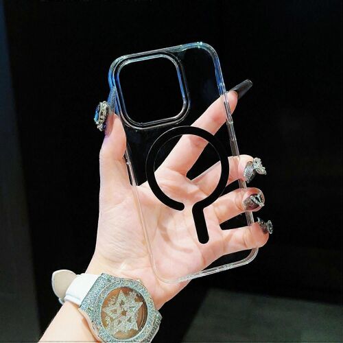 Pour iPhone 14 Pro Coque compatible avec MagSafe TPU + PC Protection contre les chutes Housse de téléphone portable