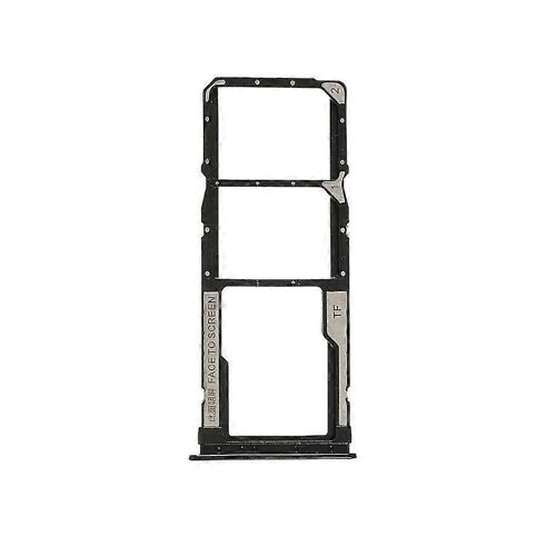 Support De Remplacement Pour Carte Double Sim Et Tf Oem Pour Xiaomi Redmi Note 10 Pro 4g (Global) (M2101k6g) - Noir