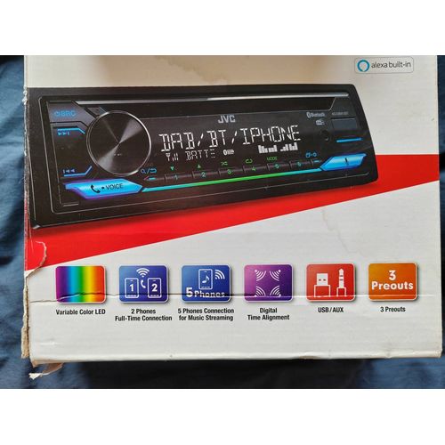 Autoradio Bluetooth CD mp3 USB JVC