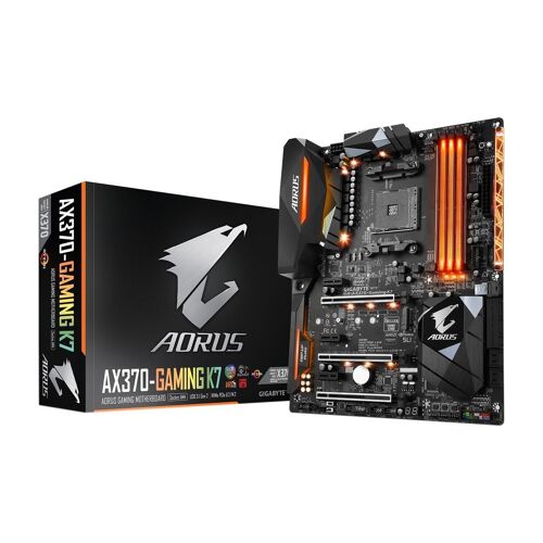 GIGABYTE AORUS GA-AX370-Gaming K7 (rev. 1.0) AM4 AMD X370 SATA 6 Gb/s USB 3.1 HDMI ATX Carte mere AMD