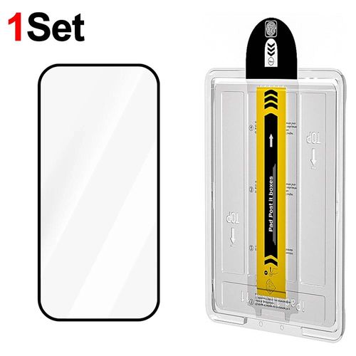 Pour Iphone 17 Promax/17 Pro/17 Air Protecteurs D'écran En Verre Trempé Faciles À Installer Films Incassables Pour Iphone 17 16 16pro.1set.For Iphone 16