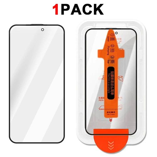 Protecteur D'écran,Installation Facile,Sans Poussière,Pour Iphone 17 16 Pro Max/17 Pro/17 Air 16 Plus Hd,Films Anti-Rayures En Verre Trempé.1pack.For Iphone 16