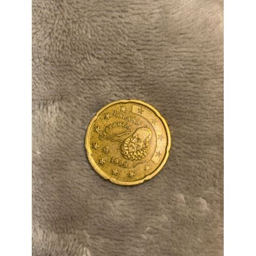Pièce De 20 Centimes Cervantes España 1999