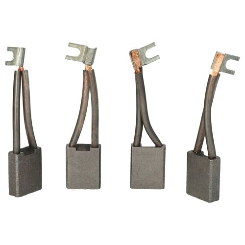 vhbw 4x balais de charbon 25 x 19,8 x 7,9 mm remplace Asein 3970M1, 4694, 3970 pour véhicule utilitaire