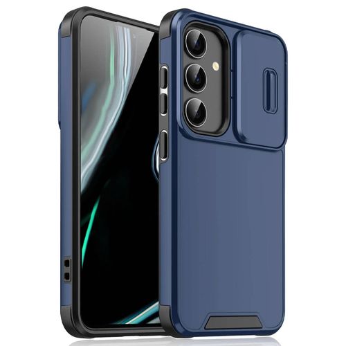 Coque De Téléphone Avec Appareil Photo Coulissant,Étui En Silicone Pour Samsung Galaxy S25 S24 S23 S22 Ultra Plus S23 Fe S21 Fe S25ultra S24ultra 5g.02.For Galaxy S21