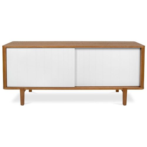Buffet Bicolore De Style Scandinave - Brate Bois Naturel