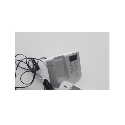 BASE D TELEPHONE SANS FIL Philips CD4450 Haute Définition voix haut-parleur conversation mains libres écoute portée 300m ext Surveillance pièce Son HD Répertoire 100 noms VIP identif Indic charg Auto