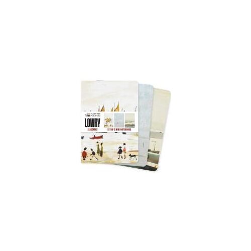 L.S. Lowry: Seascapes Set Of 3 Midi Notebooks