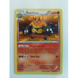 Carte Pokémon Roitiflam Édition Noir Et Blanc (2011) N°20/114 Holo Rare