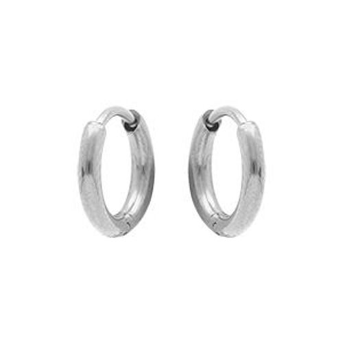 Créoles Acier Articulée 9mm