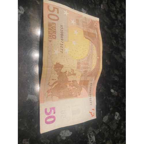 Billet De 50€ Rare De 2002