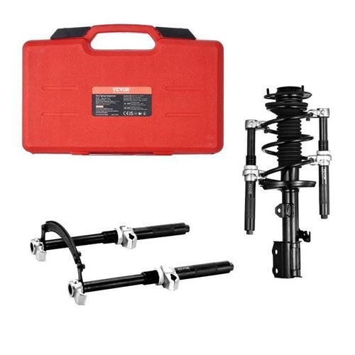 Kit Compresseur Ressort - Vevor - 1,2t 280mm Amortisseur Tendeur De Ressort