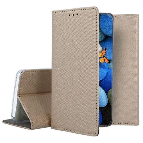 Housse Pour Samsung Galaxy S24 5g - Etui Coque Pochette Portefeuille + Film Ecran - Or Magnet