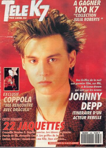 Télé K7 488 - Johnny Depp - Ana Chlumsky - Marina Orsini - Christian Clavier - Jerome Deschamps - Sally Field -