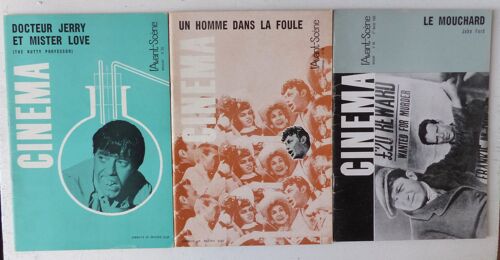 Lot De 12 N° De La Revue L'avant-Scène Cinéma, N°35-40-45-117-132-140-141-145-155-163-167-346/347 - Cinéma Nord-Américain (Orson Welles, John Ford, Dennis Hopper, Elia Kazan, Arthur Penn, Raoul Walsh)