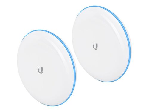 Ubiquiti UniFi Building-to-Building Bridge - Pont sans fil - 1GbE - Wi-Fi 5 - 802.11ad (WiGig) - 5 GHz, 60 GHz (pack de 2)