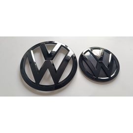 Pack Emblème Vw Transporter T6 Avant Et Arrière Noir Brillant Pour Vw T6