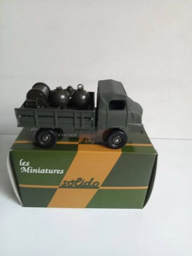 Solido France Militaire La Simca Unic 4x4 Sphere Neuf Avec Accessoires N°235