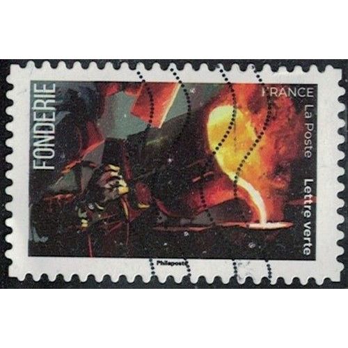 France 2023 Oblitéré Used Métiers D'excellence Fonderie Y&t Fr 2256