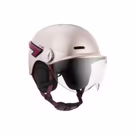 Casque Vélo Casr Glow Avec Led Et Visiere Rose M