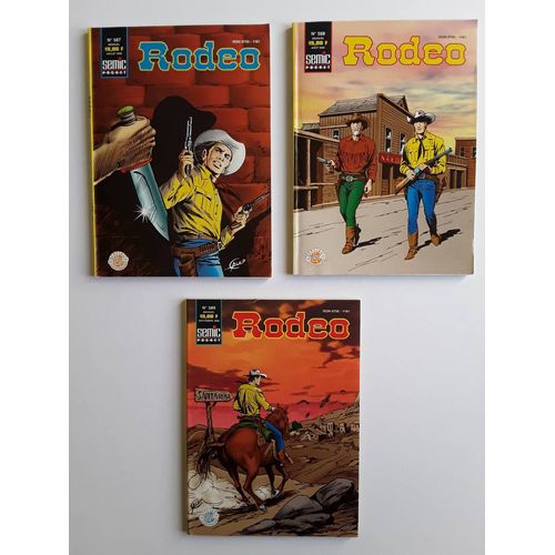 Rodeo 587 588 589 (Lot De 3 Numéros)