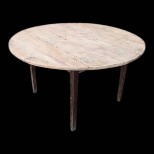 Table ronde rabattable bois