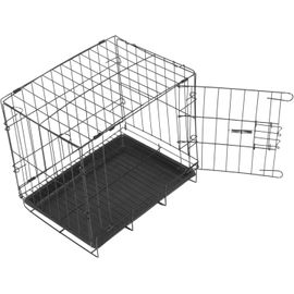 Cage Pliable Pour Chiots Et Petits Animaux Fil Métallique Avec Plateau Robuste Et Légère Pour Transport Intérieur Et Extérieur Chenil De Voyage Pour Chiens Chats Et Furets