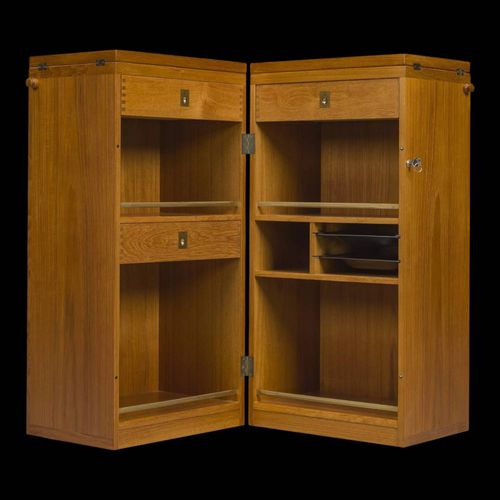 Bar Captains En Teck Par Reno Wahl Iversen Pour Dyrlund Danemark 1960 Bois