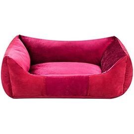 Dog House Peluche Dog House Four Seasons Universal Chenil Dog Pad 72 X 52 X 16 Cm Rouge