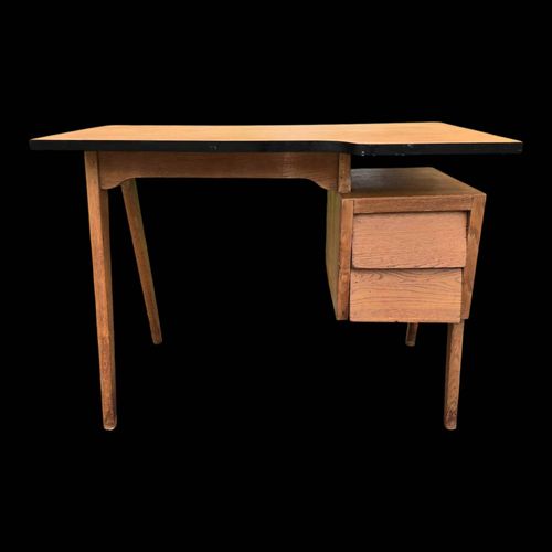 Bureau Pieds Compas De Style Scandinave 1950 Bois