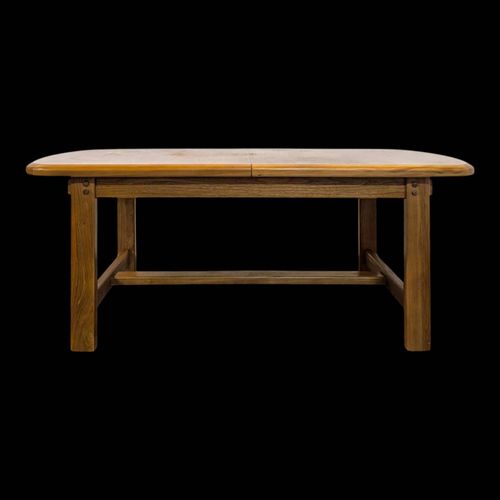 Table Extensible En Orme Massif Bois